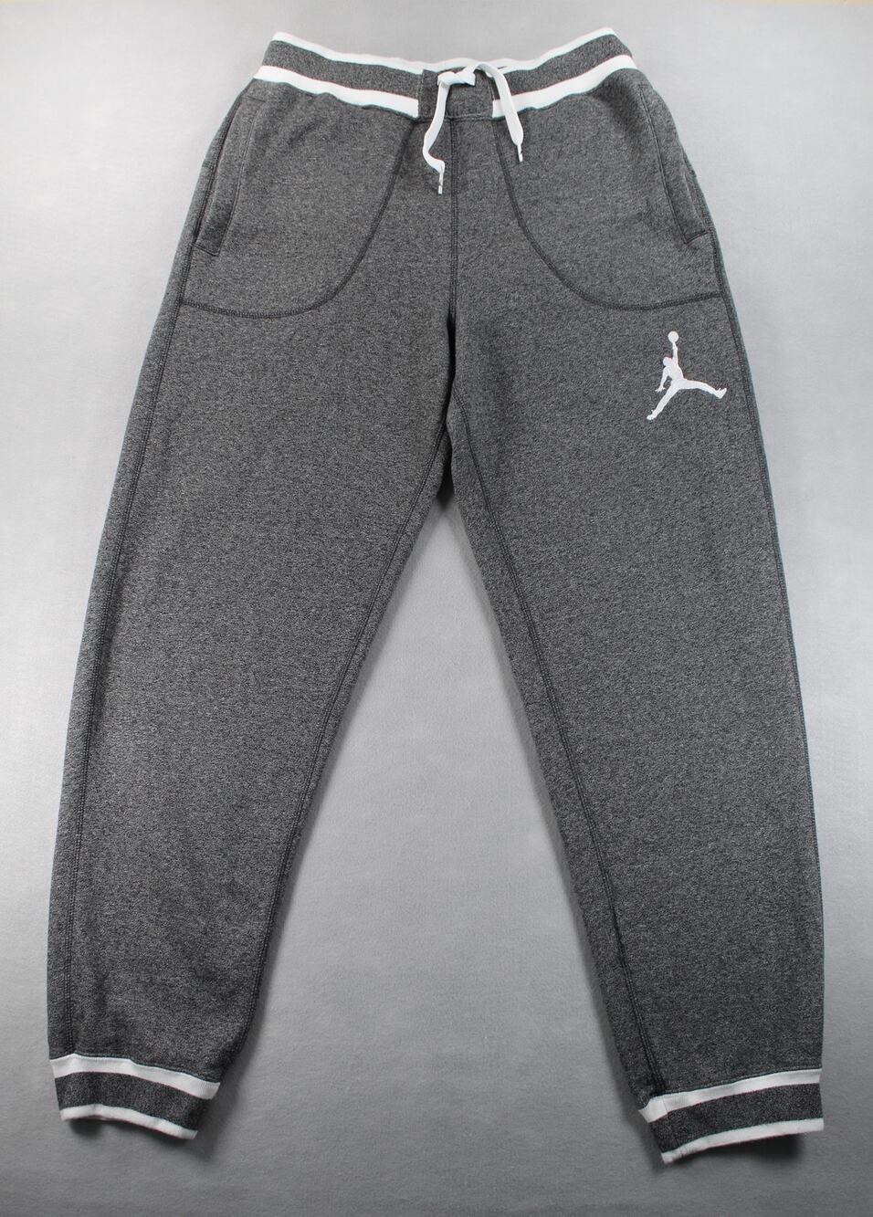 Jordan Jumpman Black Heather Varsity Jogger Sweatpants Men's Medium